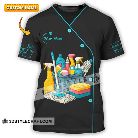 Unisex Shirt - Custom Cleaning Service Shirt style option 1