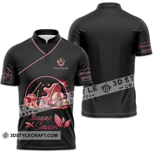 Unisex Shirt - Custom Cleaning Service Shirt style option 2