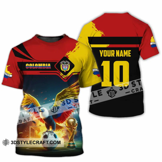 Unisex Shirt - Custom Colombia 3D Shirt style option 4