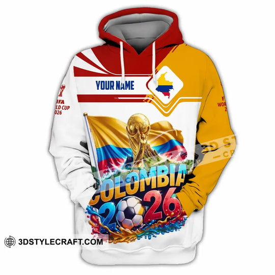 Unisex Shirt - Custom Colombia World Cup 2026 Shirt style option 3