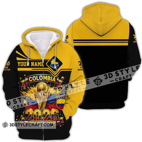 Unisex Shirt - Custom Colombia World Cup 2026 Shirt style option 4