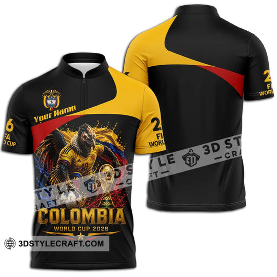 Unisex Shirt - Custom Colombia World Cup 2026 Shirt style option 2
