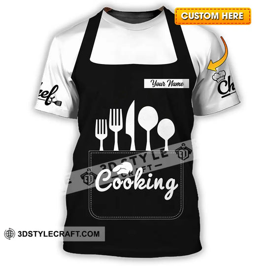 Unisex Shirt - Custom Cooking 3D Shirt style option 1