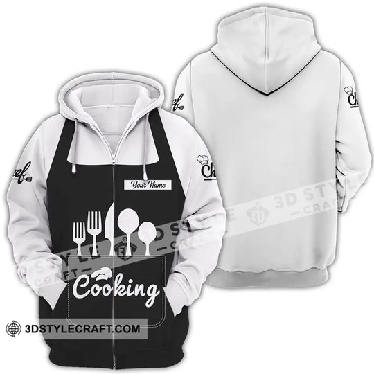 Unisex Shirt - Custom Cooking 3D Shirt style option 4