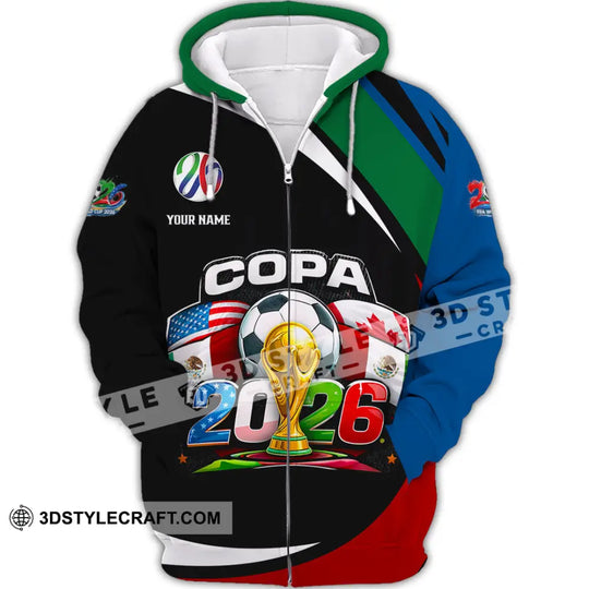 Unisex Shirt - Custom COPA 2026 3D Shirt style option 3