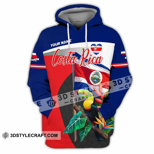 Unisex Shirt - Custom Costa Rica 3D Shirt style option 4