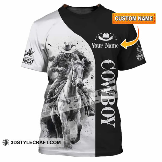 Unisex Shirt - Custom Cowboy 3D Shirt style option 1