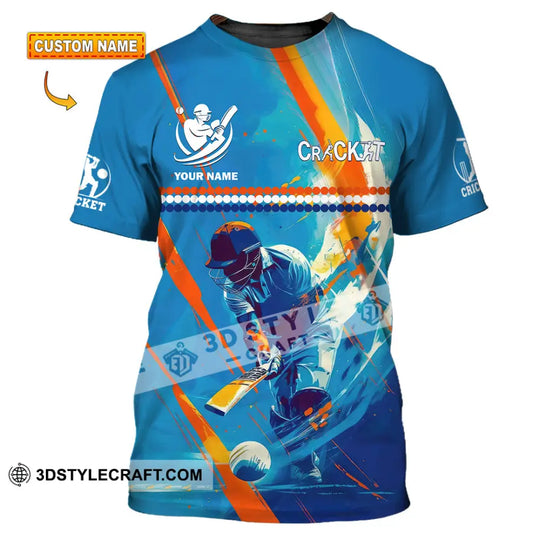 Unisex Shirt - Custom Cricket 3D Shirt style option 1