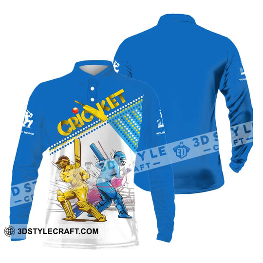 Unisex Shirt - Custom Cricket Player Shirt style option 4