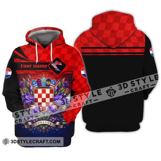 Unisex Shirt - Custom Croatia Fifa World Cup 2026 3D Shirt style option 3