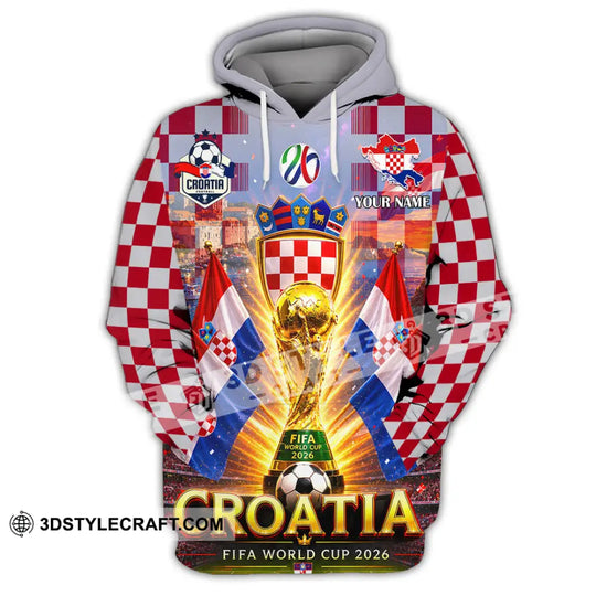 Unisex Shirt - Custom Croatia World Cup 2026 Shirt style option 2