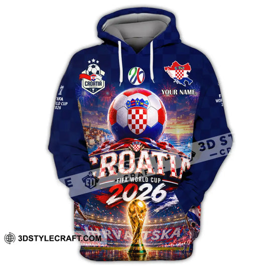 Unisex Shirt - Custom Croatia World Cup 2026 Shirt style option 2