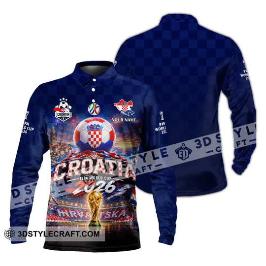 Unisex Shirt - Custom Croatia World Cup 2026 Shirt style option 4