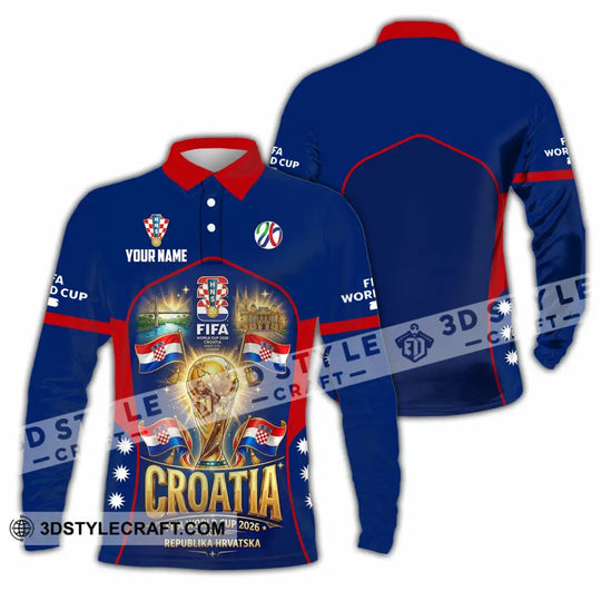 Unisex Shirt - Custom Croatia World Cup 2026 Shirt style option 2