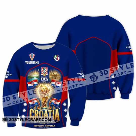 Unisex Shirt - Custom Croatia World Cup 2026 Shirt style option 4