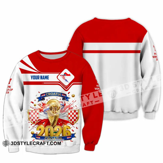 Unisex Shirt - Custom Croatia World Cup 2026 Shirt style option 3