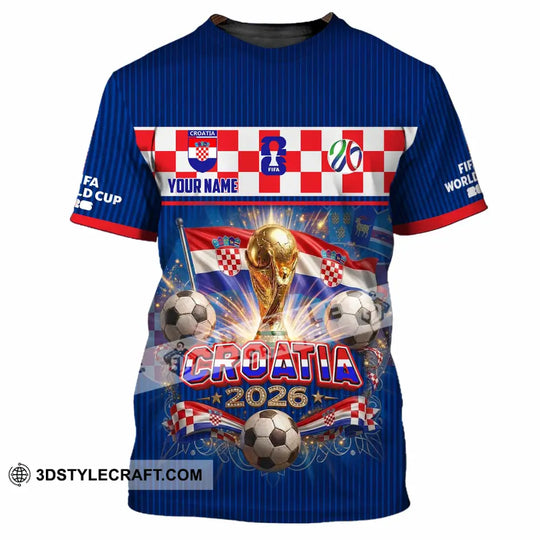 Unisex Shirt - Custom Croatia World Cup 2026 Shirt style option 4