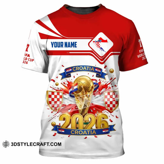 Unisex Shirt - Custom Croatia World Cup 2026 Shirt style option 4