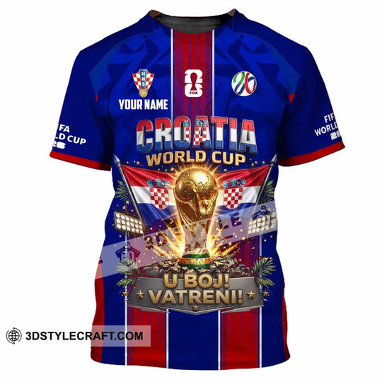 Unisex Shirt - Custom Croatia World Cup 2026 Shirt style option 4