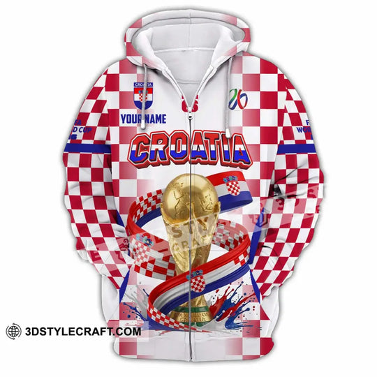Unisex Shirt - Custom Croatia World Cup 2026 Shirt style option 4