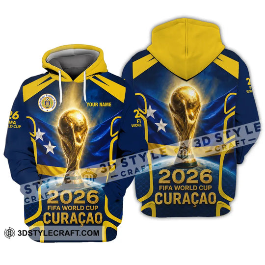 Unisex Shirt - Custom Curacao World Cup 2026 Shirt style option 3