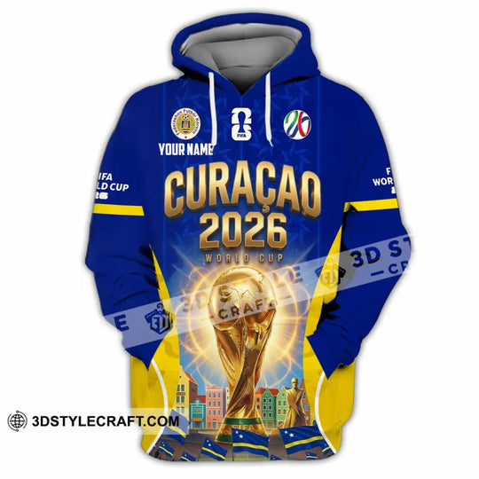 Unisex Shirt - Custom Curacao World Cup 2026 Shirt style option 2