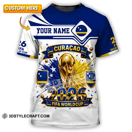 Unisex Shirt - Custom Curacao World Cup 2026 Shirt style option 1