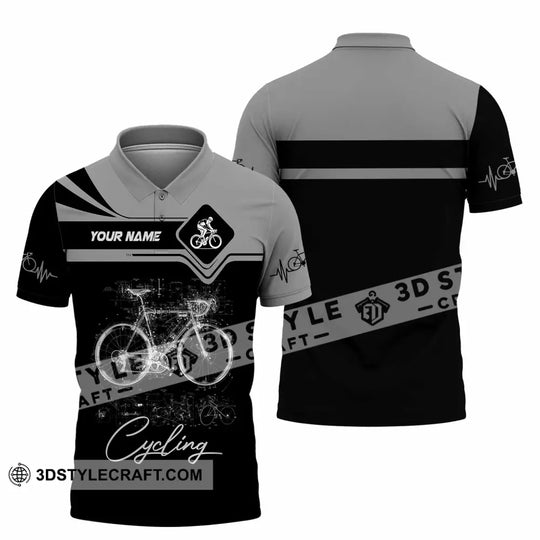 Unisex Shirt - Custom Cycling 3D Shirt style option 4
