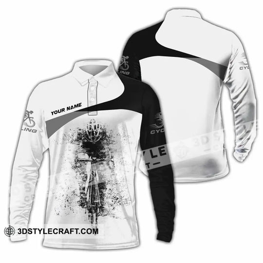 Unisex Shirt - Custom Cycling Shirt style option 4