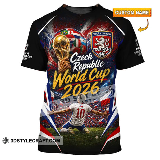 Unisex Shirt - Custom Czech Republic World Cup 2026 Shirt style option 1