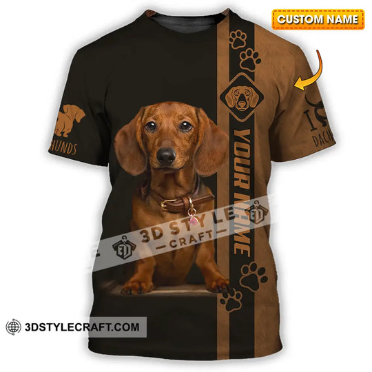 Unisex Shirt - Custom Dachshund Shirt style option 1