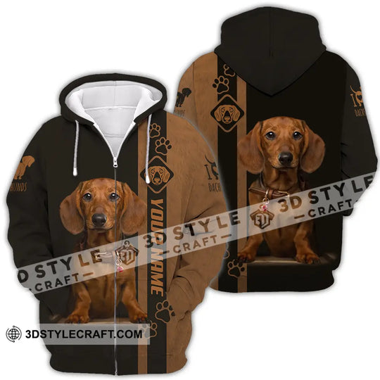 Unisex Shirt - Custom Dachshund Shirt style option 4