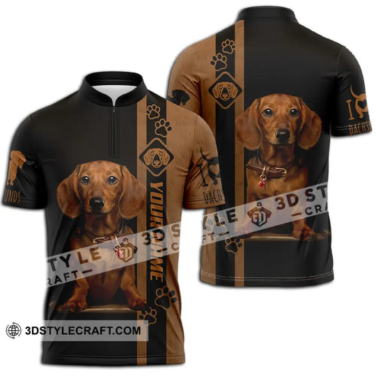 Unisex Shirt - Custom Dachshund Shirt style option 2