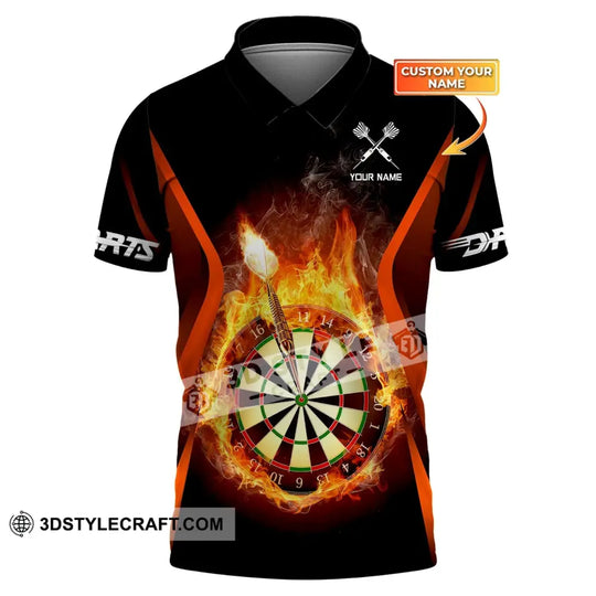 Unisex Shirt, Custom Darts Polo Shirt, Darts Hoodie, Darts Team T-Shirt, Gift for Darts Players style option 1
