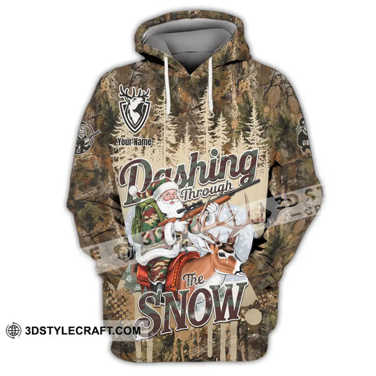 Unisex Shirt - Custom Dashing Through The Snow Shirt style option 3