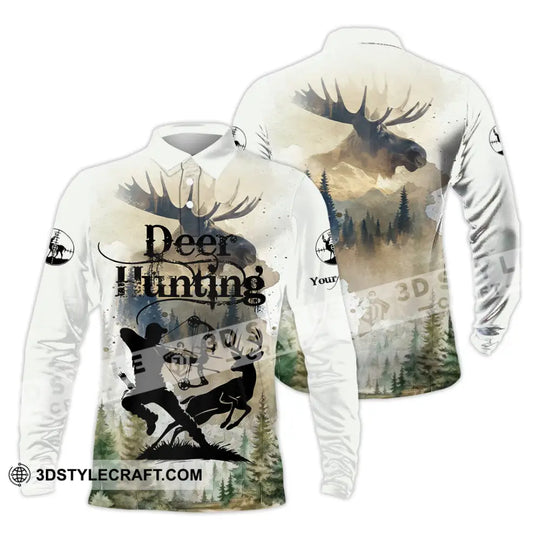 Unisex Shirt - Custom Deer Hunting Shirt style option 4