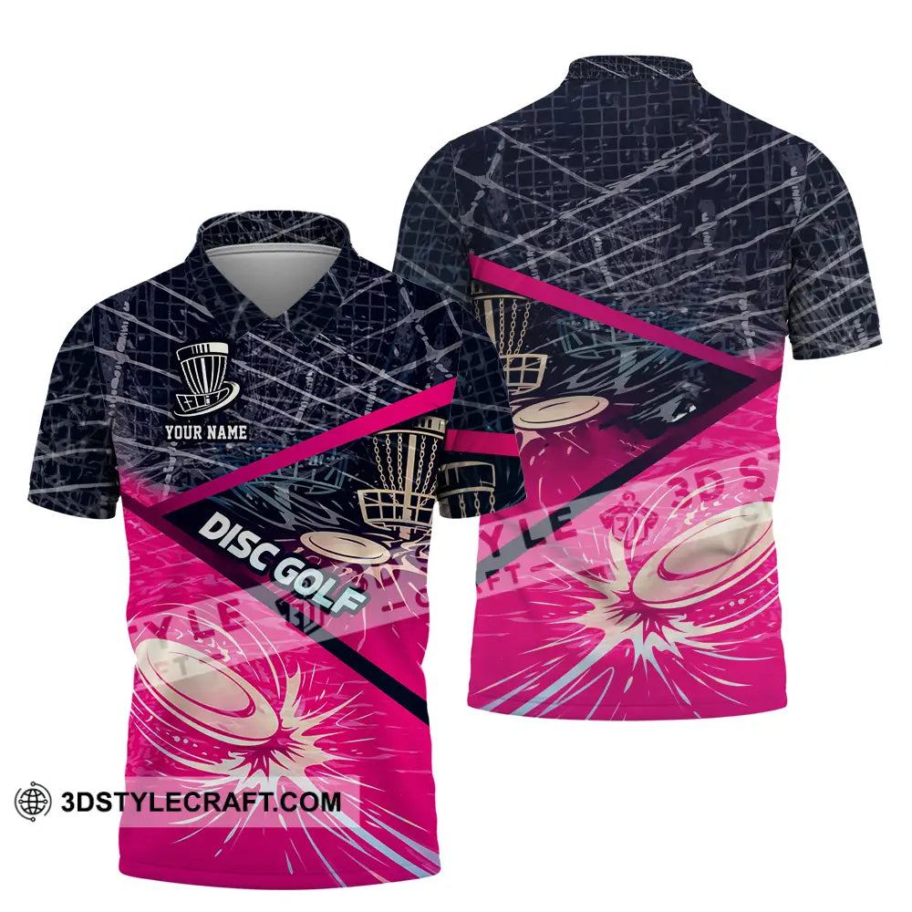 Unisex Shirt - Custom Disc Golf 3D Shirt Polo Shirt / S T-shirt