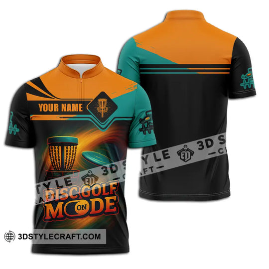 Unisex Shirt - Custom Disc Golf Mode On Shirt style option 2