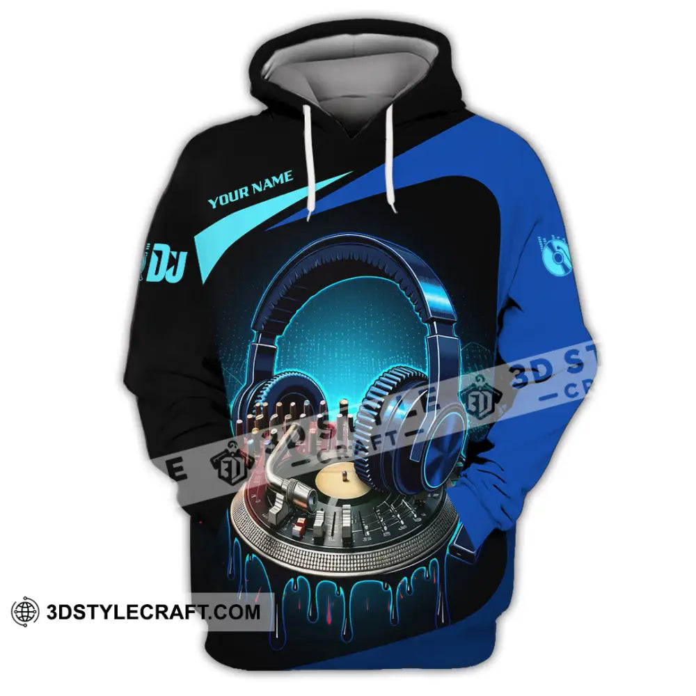 Unisex Shirt - Custom Disc Jockey 3D Shirt Hoodie / S T-shirt