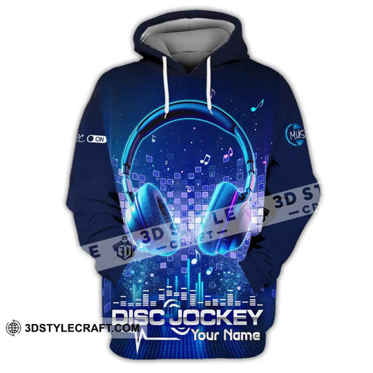 Unisex Shirt - Custom Disc Jockey 3D Shirt style option 3