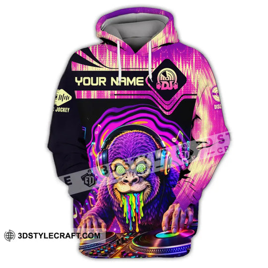 Unisex Shirt - Custom Disc Jockey 3D Shirt style option 4