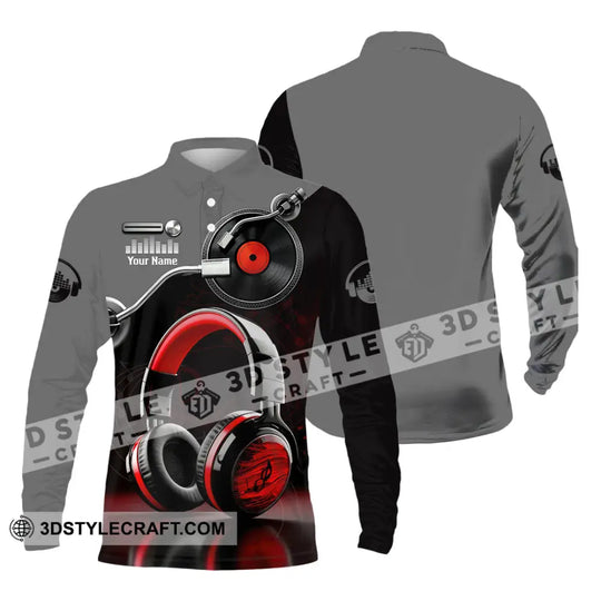 Unisex Shirt - Custom Disc Jockey 3D Shirt style option 4