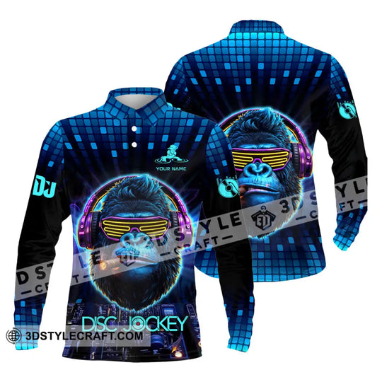 Unisex Shirt - Custom Disc Jockey 3D Shirt style option 4
