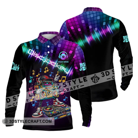 Unisex Shirt - Custom Disc Jockey 3D Shirt style option 4
