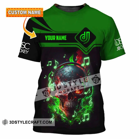 Unisex Shirt - Custom Disc Jockey 3D Shirt style option 1