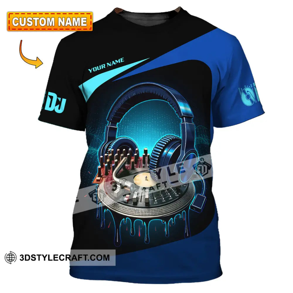 Unisex Shirt - Custom Disc Jockey 3D Shirt T-shirt