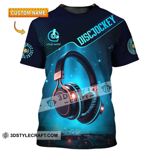 Unisex Shirt - Custom Disc Jockey 3D Shirt T-shirt