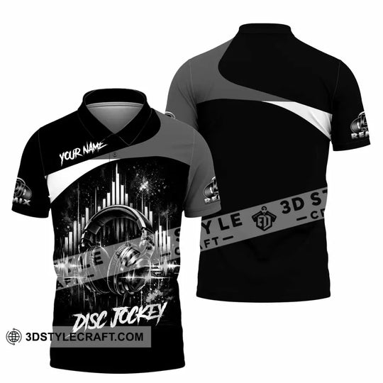 Unisex Shirt - Custom Disc Jockey 3D Shirt style option 2