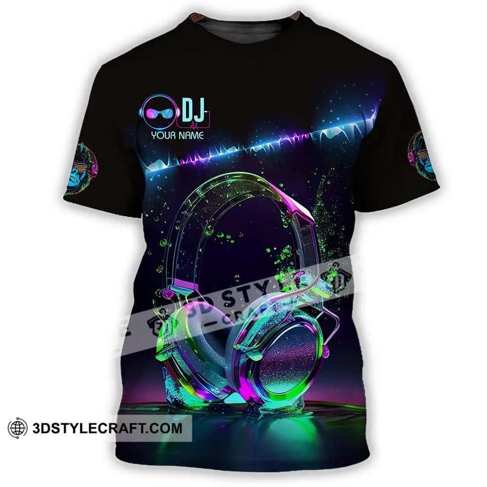Unisex Shirt - Custom DJ 3D Shirt T-Shirt / S T-shirt