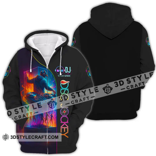 Unisex Shirt - Custom DJ 3D Shirt style option 4